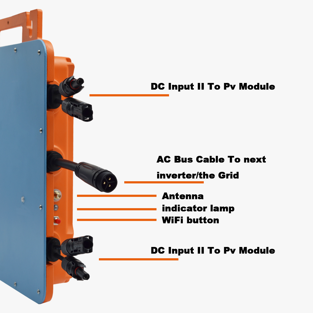 블랙 GT 다이캐스트 알루미늄 1400W WIFI 스마 - Micro Inverter 1400W Solar Grid Tie 리뷰 및 가격