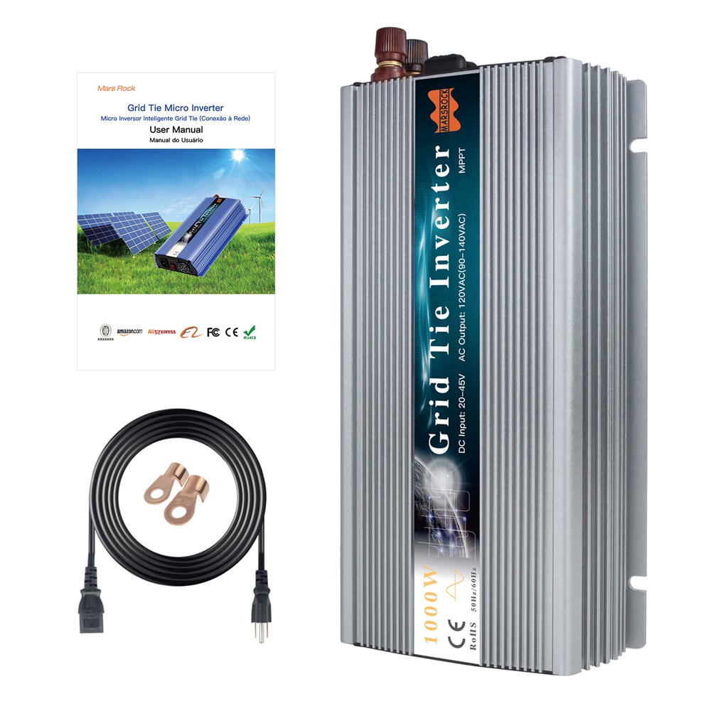 그리드 타이 마이크로 태양광 인버터, 태양광 발전 시스 - Micro Inverter 1400W Solar Grid Tie 리뷰 및 가격