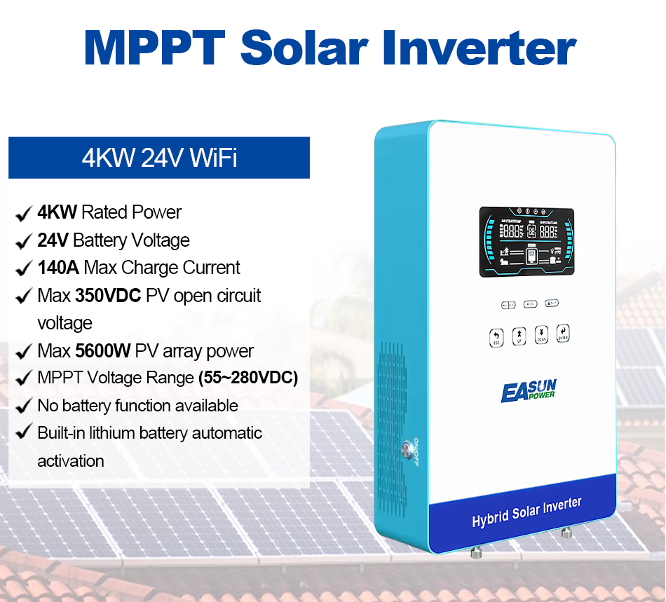 EASUN POWER 4KW 110V 오프 그리드 하이 - Grid Tie Inverter Limiter 2000W 리뷰 및 가격