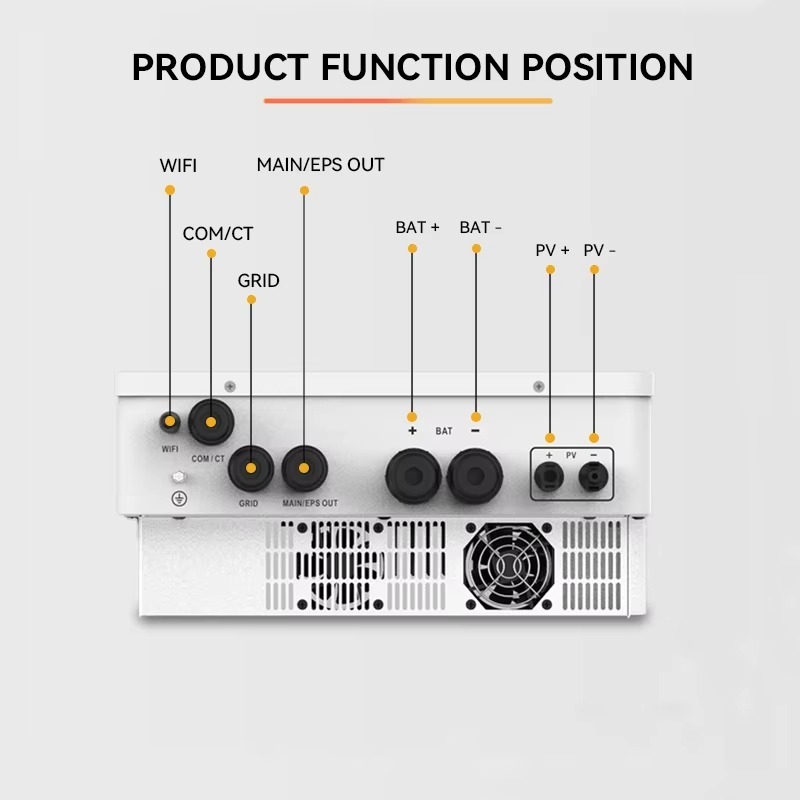 IP65 48V 6KW 하이브리드 태양광 인버터 단상  - Off Grid Solar Inverter 48V 6000W 리뷰 및 가격
