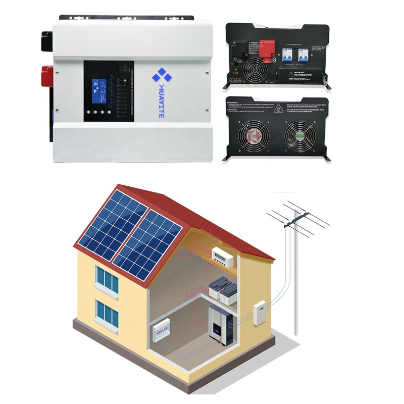 2KW DC24V 48V 오프그리드 하이브리드 태양광  - Off Grid Solar Inverter 48V 6000W 리뷰 및 가격